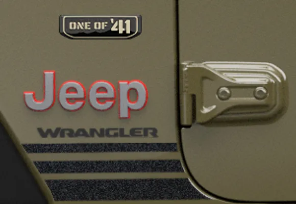 Exclusive one of '41 Badge